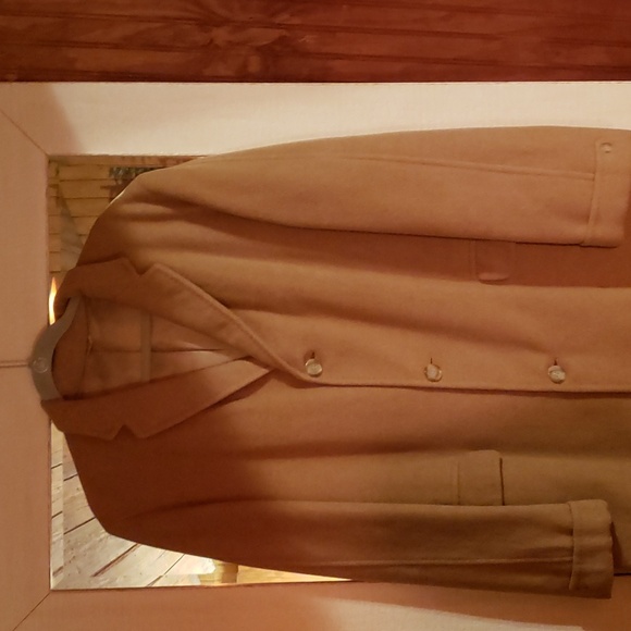 Vintage knee length cashmere coat - Picture 17 of 17